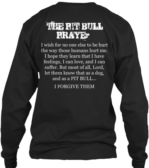 pit bull prayer t shirt