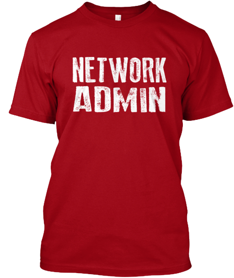 Urgent: Network Admin Exclusive Fb Sale Deep Red T-Shirt Front