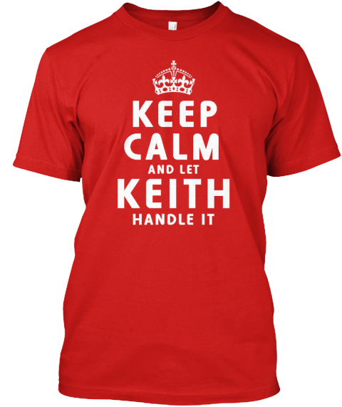 keith shirt