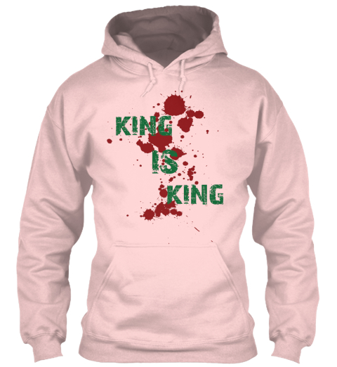 King Styles Hoodies King-Styles-Hoodies-Light-Pink-Sweatshirt-Front