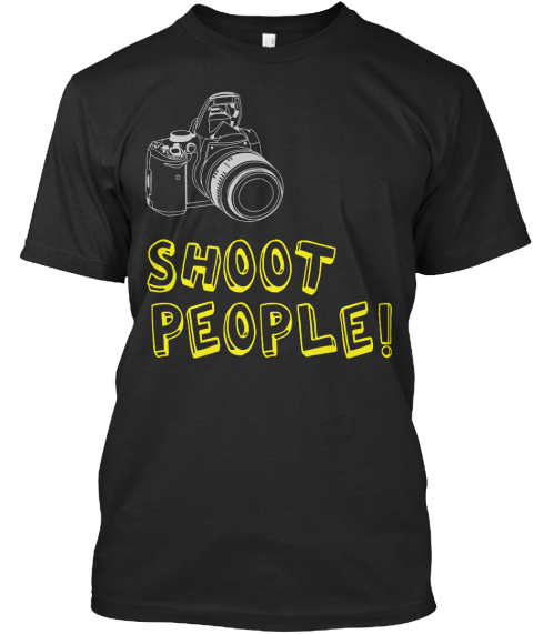 Camera Shoot T Shirt  Camera-Shoot-T-Shirt-Black-T-Shirt-Front