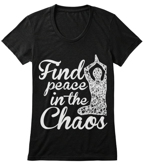 peace and chaos t shirt