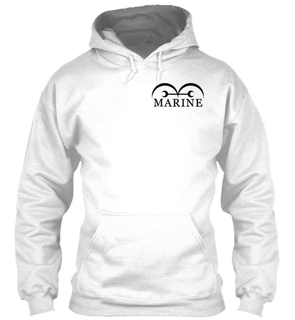 one piece marine hoodie