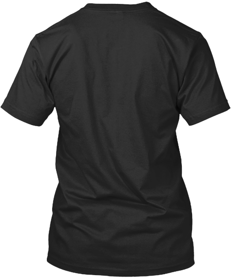 T Shirt Sailing Anchor Logo Sailor Black T-Shirt Back