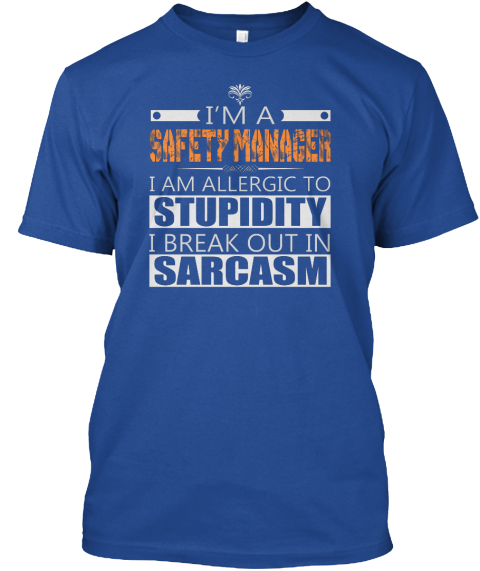 funny safety t shirts