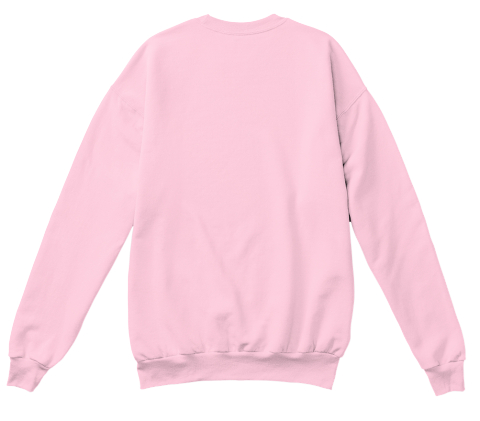 pink crew neck sweater