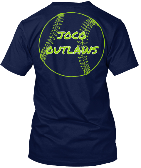 Joco
Outlaws Navy T-Shirt Back