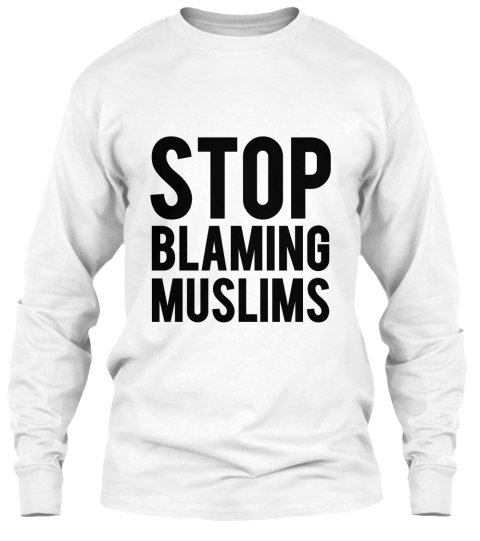 Image result for Image of blaming Muslims