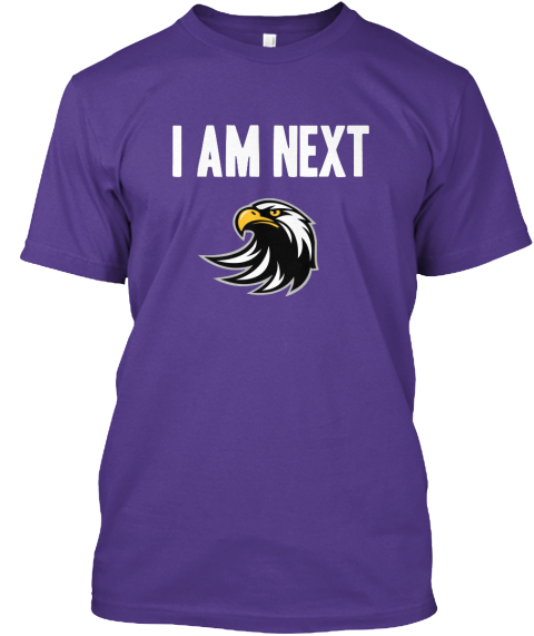 I Am Next Purple T-Shirt Front