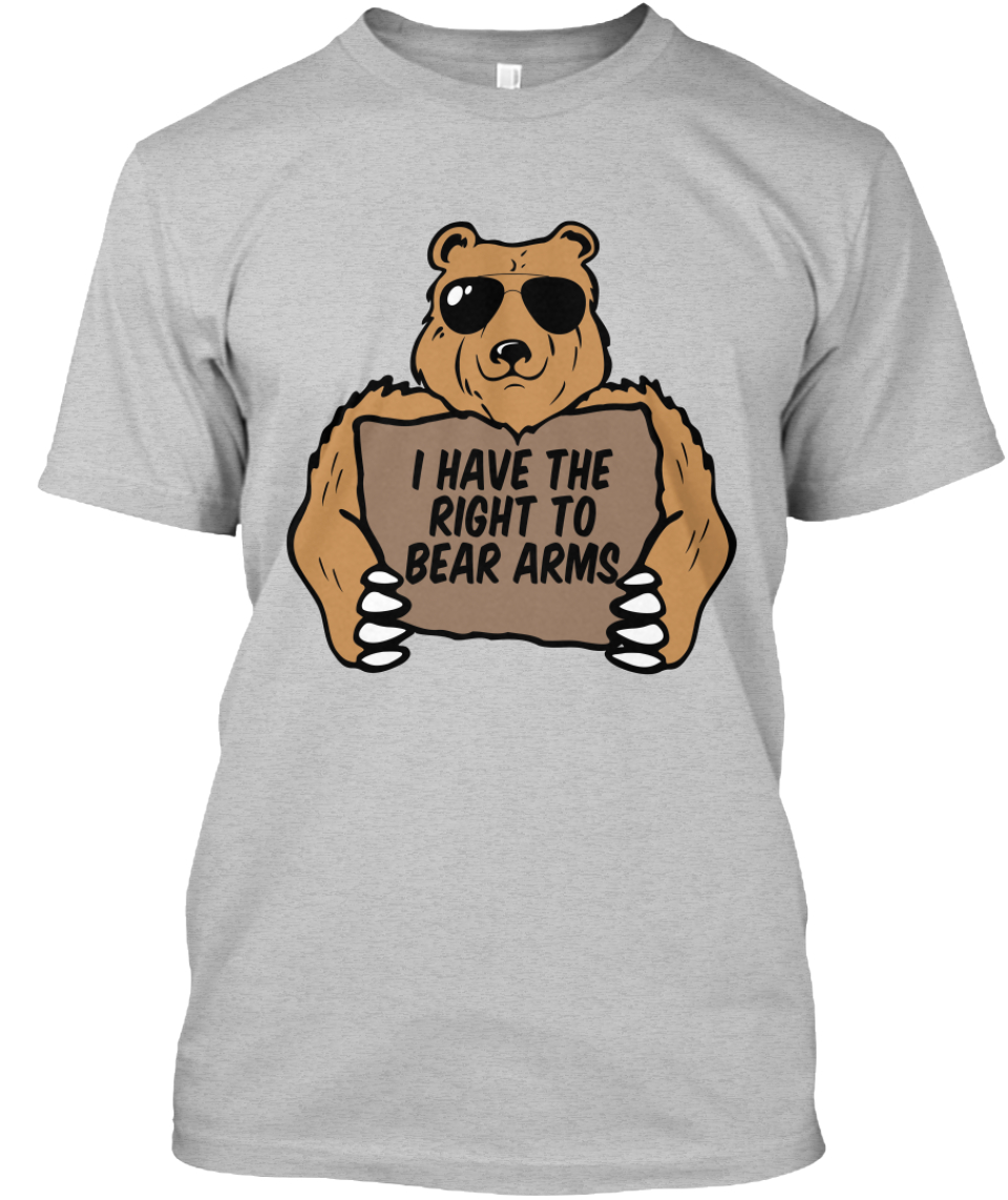 bear arms t shirt