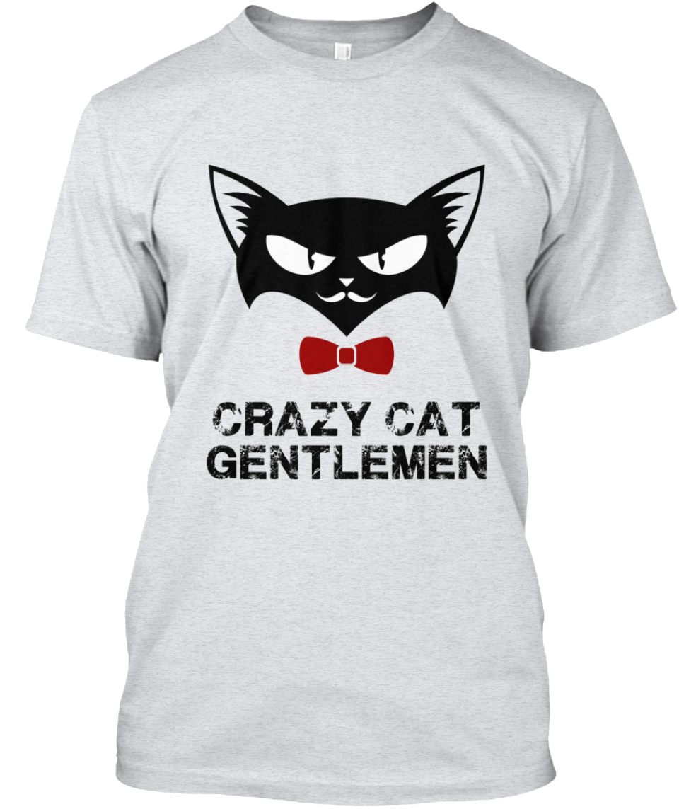crazy cat gentleman shirt