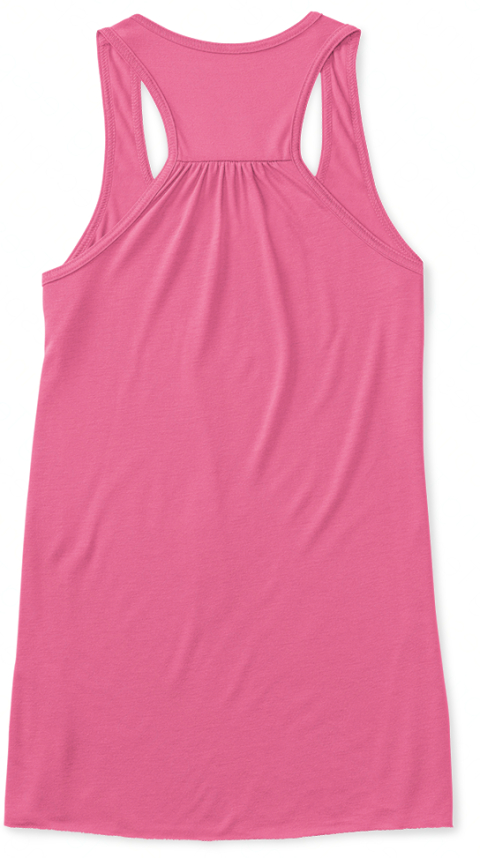 Manatee Lover Neon Pink T-Shirt Back