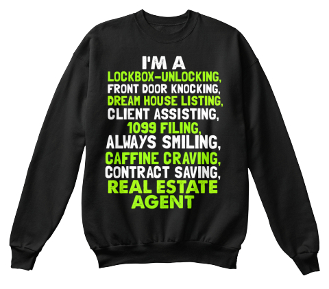 Real Estate Agent I M A Lockbox Unlocking Front Door Knocking