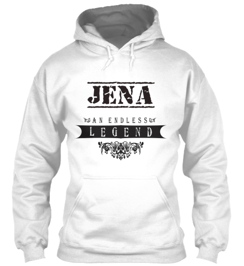 Jena An Endless Legend White T-Shirt Front