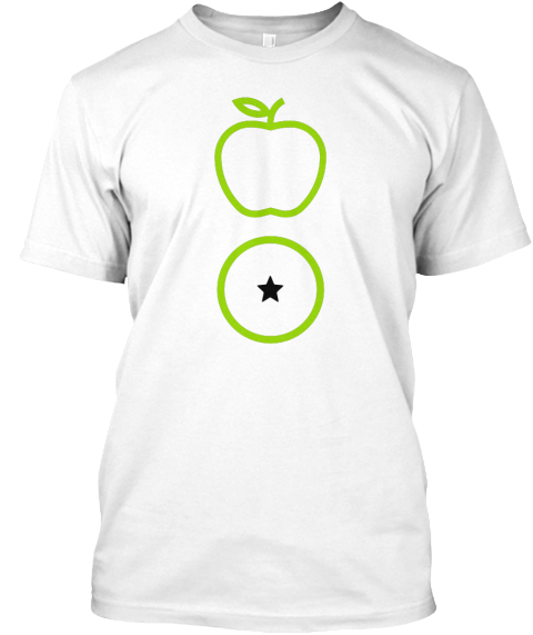 The Occult Secret Of The Apple T Shirt White T-Shirt Front