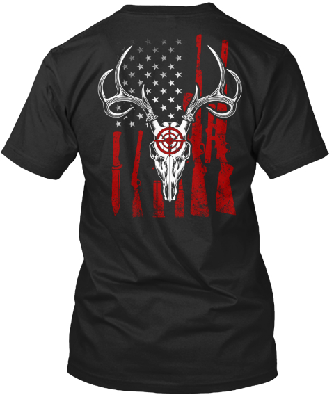 deer hunting american flag shirt