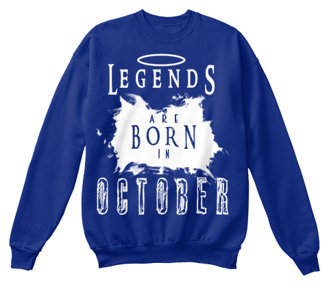 legends are born in october