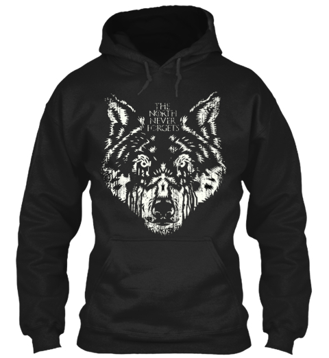 north face wolf shirt