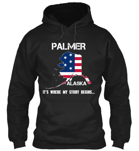 Palmer   Where My Story Begin Black T-Shirt Front