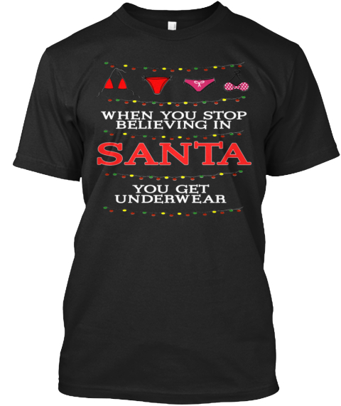 Santa Claus Christmas Funny Joke Gift Id Products Teespring