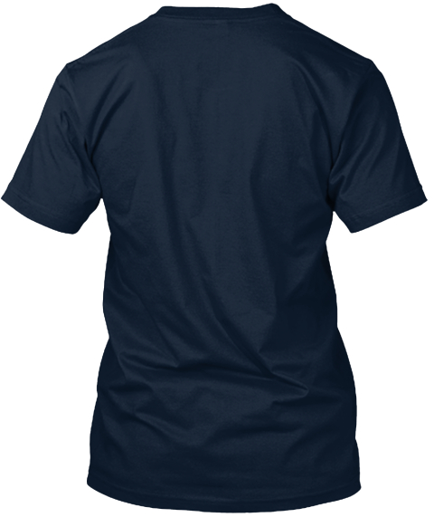 The Best T Shirt In The World New Navy T-Shirt Back