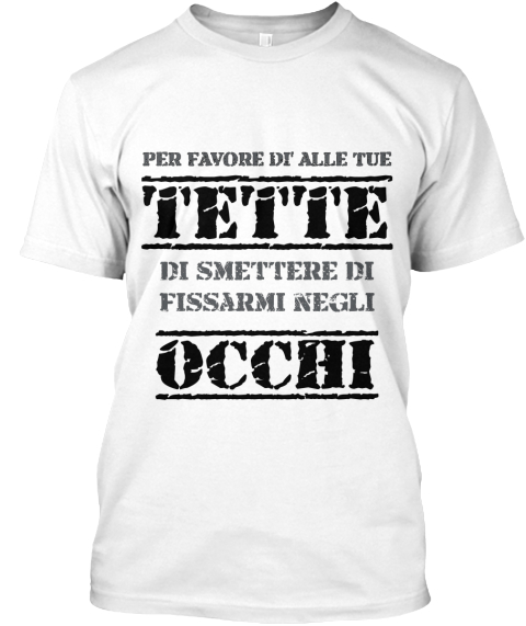 T Shirt Uomo Ti Avevamo Detto Di Prendermi Un Mojito T Shirt