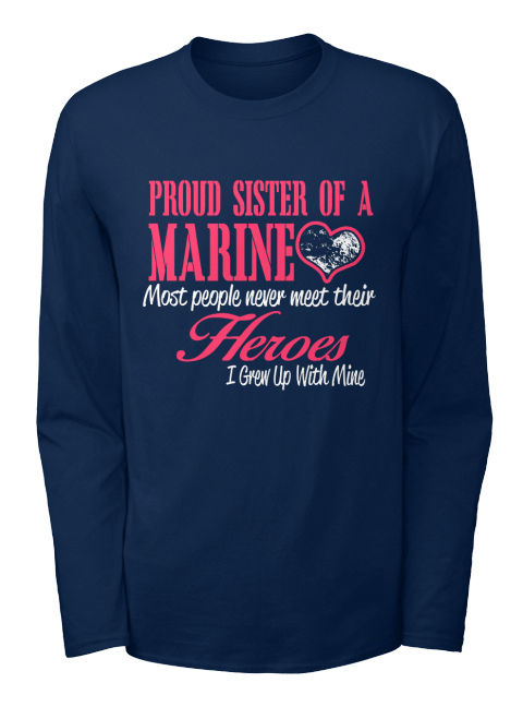 sister of a marine shirt