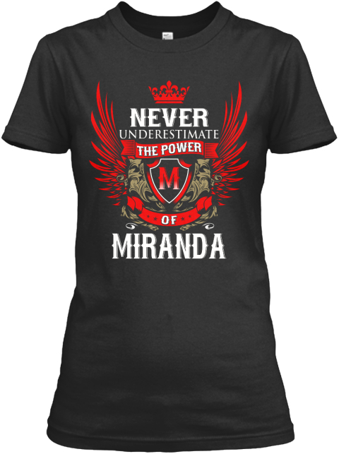 miranda t shirt