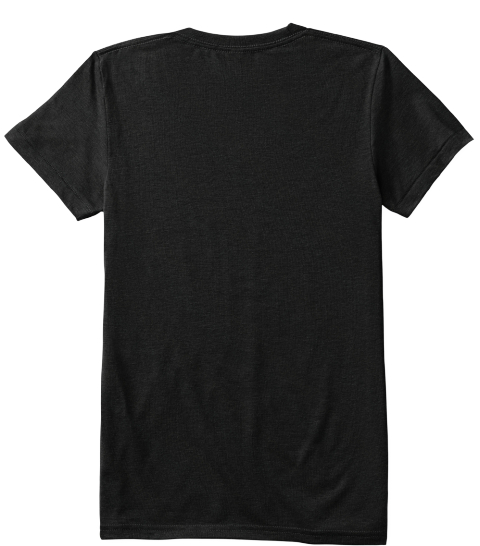To Raise Tee Solid Black T-Shirt Back