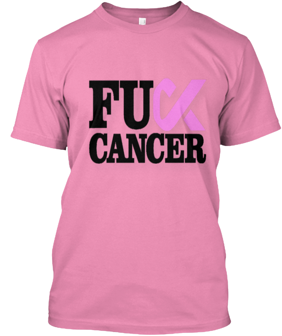 Awareness Month Tee Ribbon Cancer T-Shirt Pink Ribbon T-Shirt Blood Cancer Gift Cancer Support Tshirt Fuck Cancer Shirt