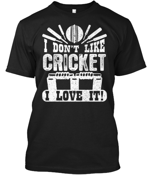 i love cricket t shirt