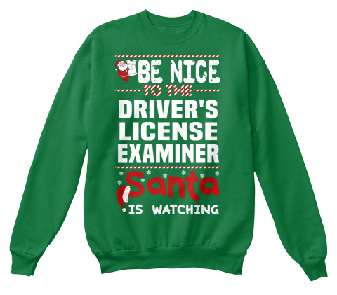 Driver's License Examiner - be nice to the driver's licence examiner ...