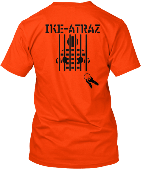 Ike Atraz Orange T-Shirt Back