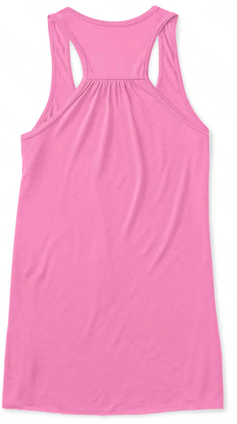 Summer Vibes  Neon Pink T-Shirt Back