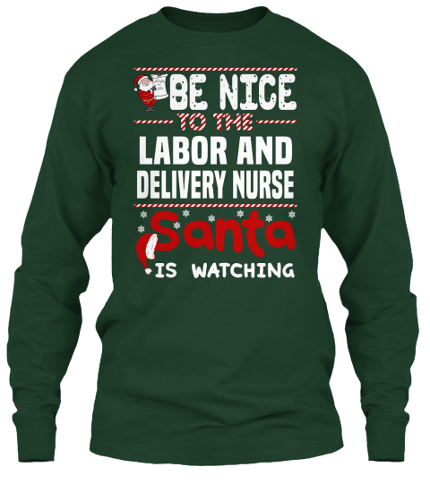 christmas labor and delivery shirts