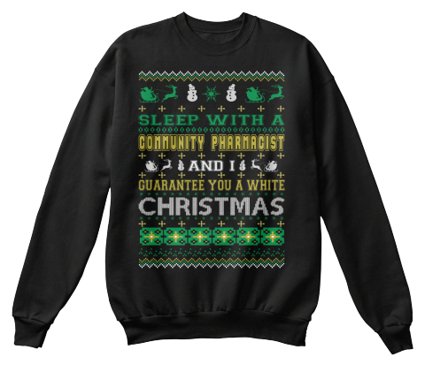 pharmacy ugly christmas sweater