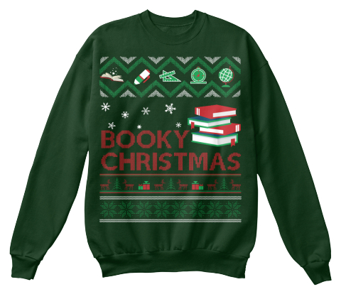 book reader ugly christmas sweater booky christmas book reader ugly christmas sweater booky christmas