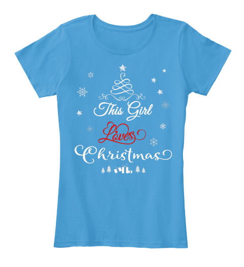 this girl loves christmas sweatshirt