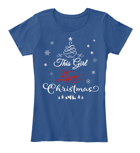 this girl loves christmas sweatshirt