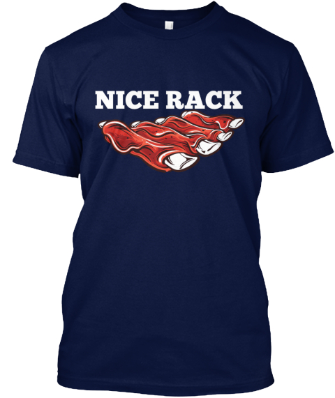 Nice Rack Navy T-Shirt Front