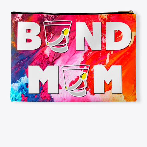 Band Mom Shako   Rainbow Collection Standard T-Shirt Back