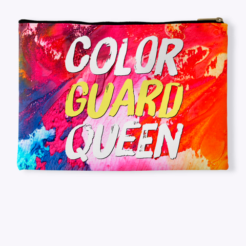 Color Guard Queen   Rainbow Collection Standard T-Shirt Back