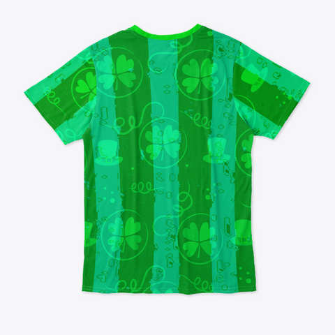 St. Patrick's Day T Shirt Standard Camiseta Back