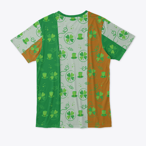 St. Patrick's Day T Shirt Standard Camiseta Back