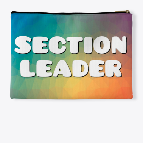 Section Leader   Mosaic Collection Standard Kaos Back