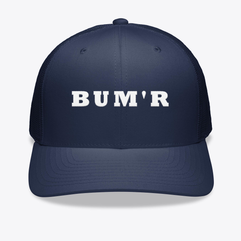 Bum’r Blue Hats Navy T-Shirt Front