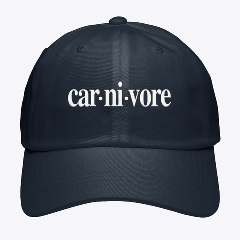 Definition Of Carnivore   Funny Af  Navy T-Shirt Front