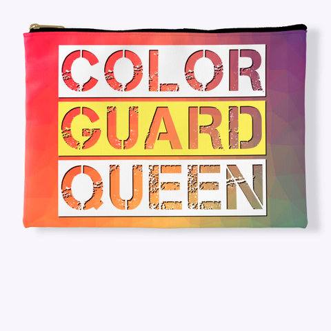 Color Guard Queen (Blocks)Mosaic Collect Standard T-Shirt Front