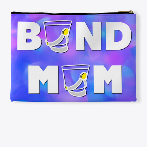  Band Mom Shako   Blue Pink Collection Standard T-Shirt Back