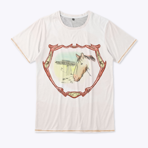 Official Horse Fan Tee Standard T-Shirt Front
